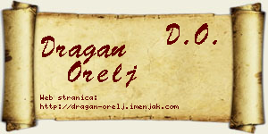 Dragan Orelj vizit kartica